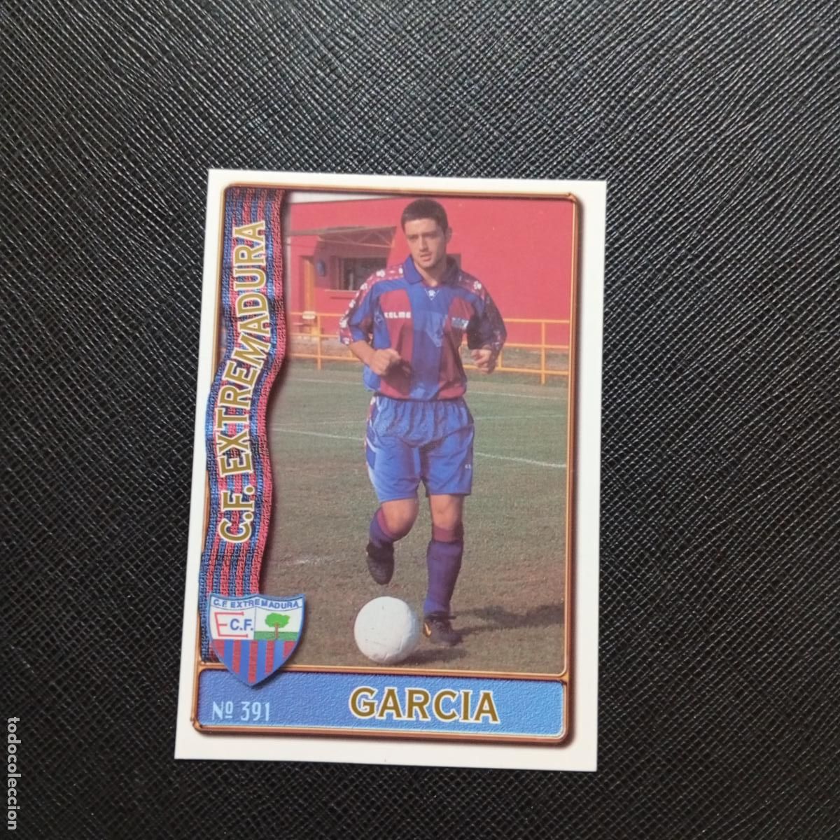 Cromos de F&uacute;tbol: 391 GARCIA EXTREMADURA MUNDICROMO 1996 1997 CROMO FUTBOL 96 97 - A206 PG59