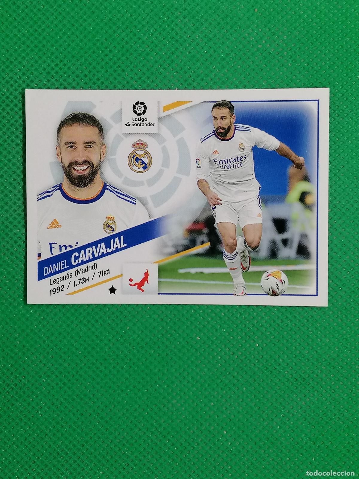Cartes &agrave; collectionner de Football: 5 DANIEL CARVAJAL REAL MADRID ⚽ PANINI LIGA ESTE 22 23 2022 2023 ⚽