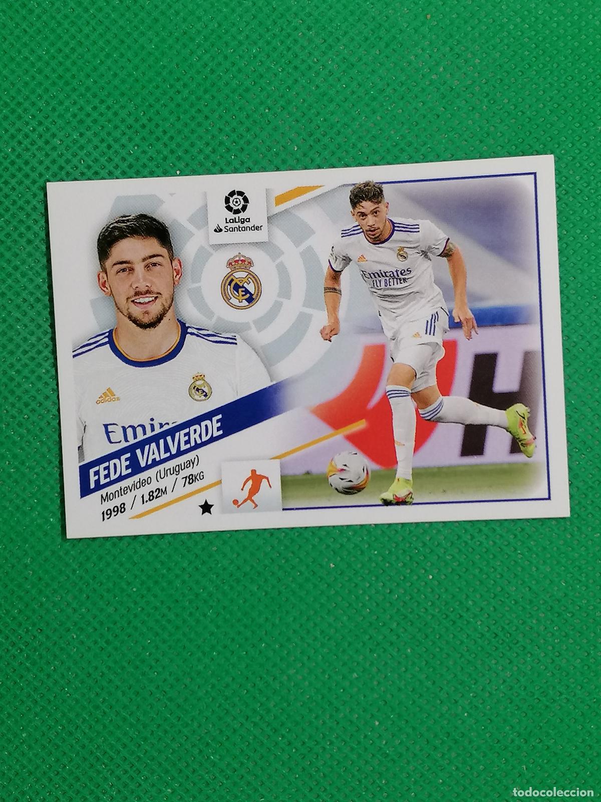 Cromos de F&uacute;tbol: 15 FEDE VALVERDE REAL MADRID ⚽ PANINI LIGA ESTE 22 23 2022 2023 ⚽