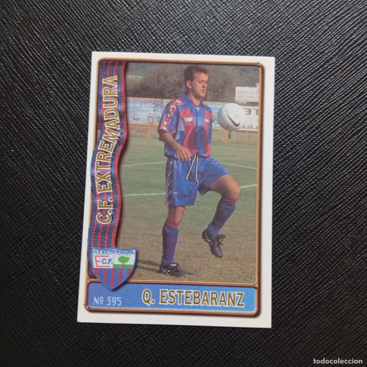 Cromos de F&uacute;tbol: 395 Q ESTEBARANZ EXTREMADURA MUNDICROMO 1996 1997 CROMO FUTBOL 96 97 - A206 PG60