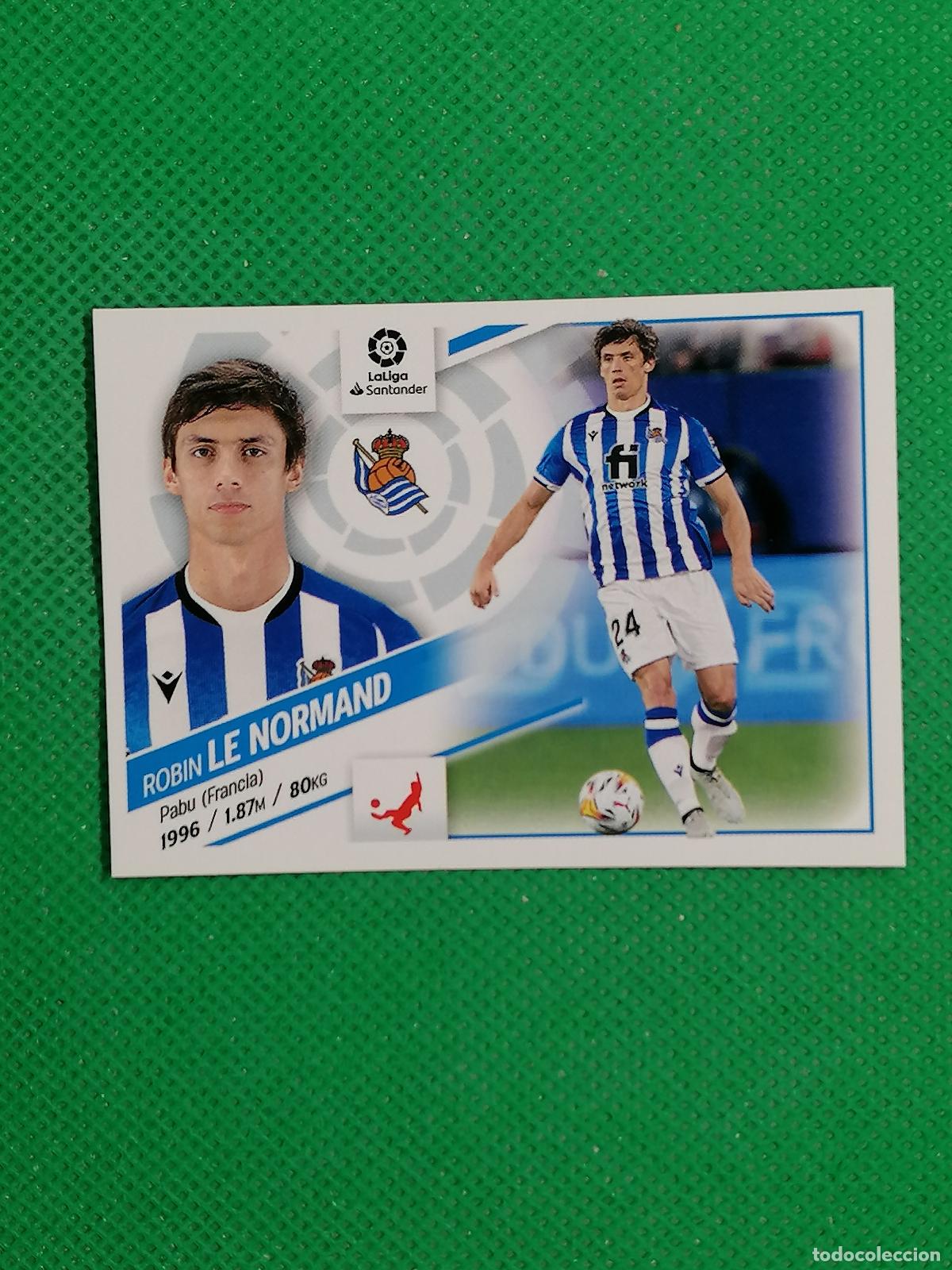 Cromos de F&uacute;tbol: 8 ROBIN LE NORMAND REAL SOCIEDAD ⚽ PANINI LIGA ESTE 22 23 2022 2023 ⚽