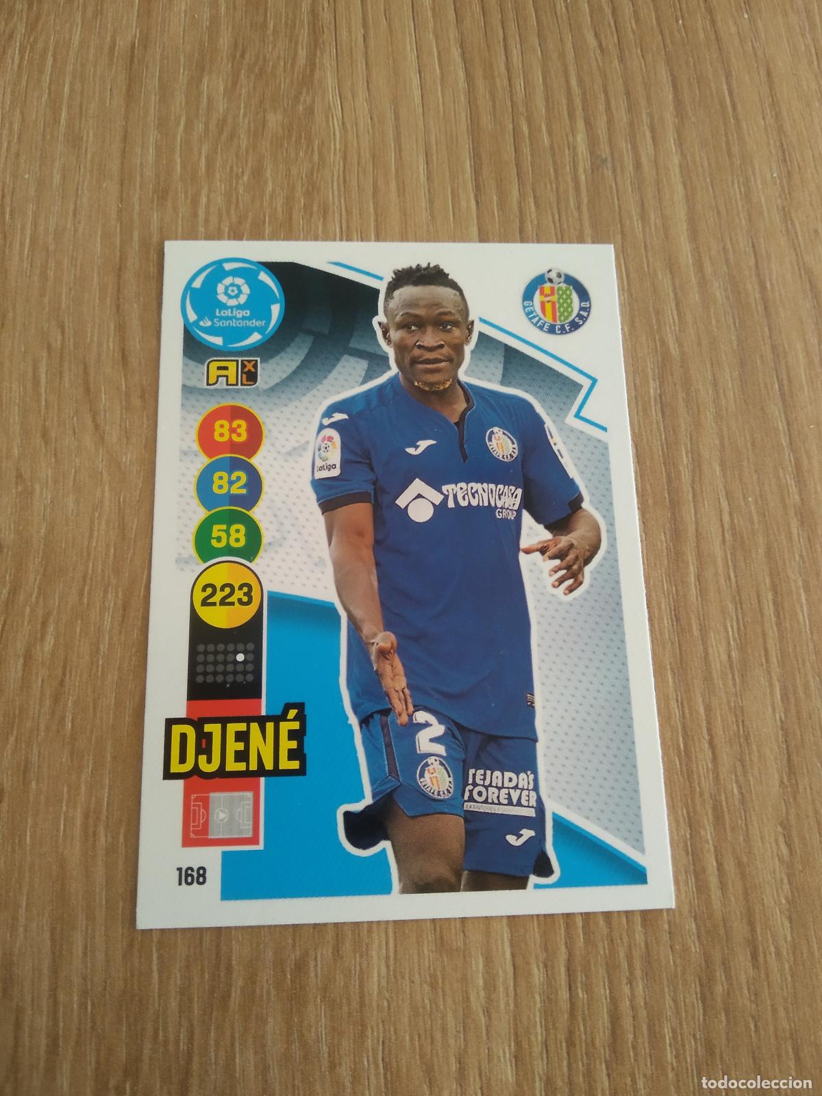 Football Stickers: 168 DJENE GETAFE CROMO FUTBOL PANINI LIGA 20-21 ADRENALYN 2020-2021