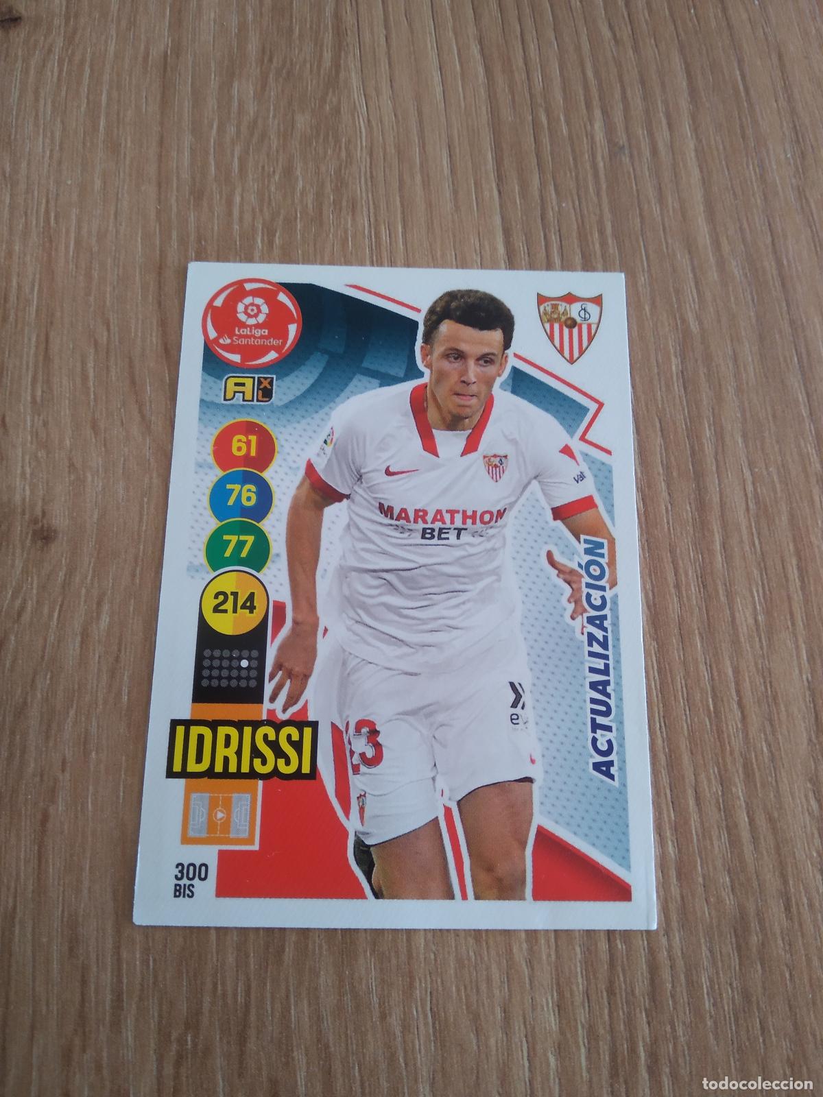 Football Stickers: 300 BIS IDRISSI SEVILLA CROMO FUTBOL PANINI LIGA 20-21 ADRENALYN 2020-2021