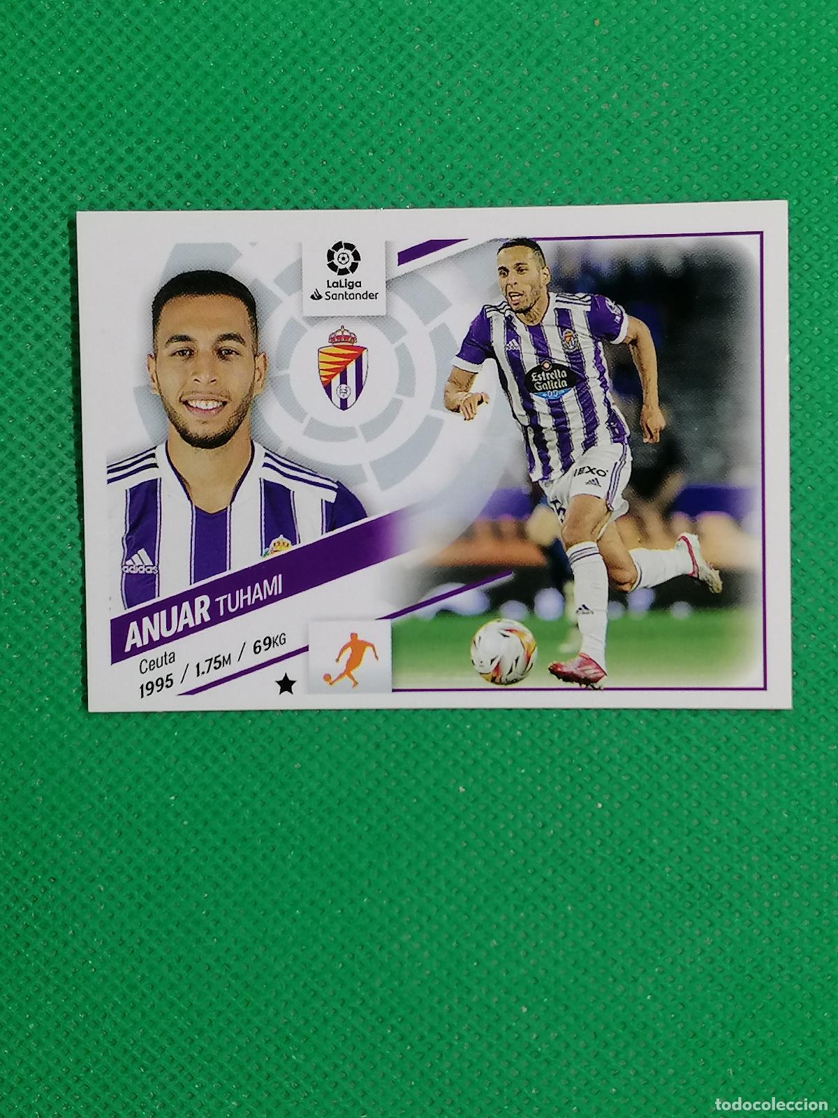 Football Stickers: 12 ANUAR TUHAMI VALLDOLID ⚽ PANINI LIGA ESTE 22 23 2022 2023 ⚽