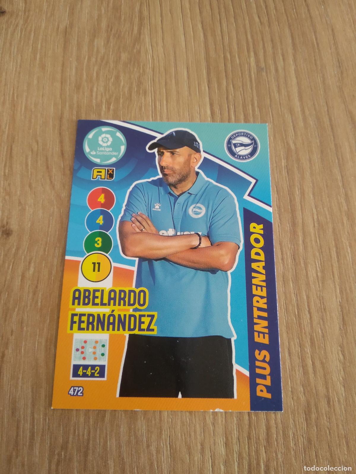 Cromos de Futebol: 472 ABELARDO FERNANDEZ ALAVES CROMO FUTBOL PANINI LIGA 20-21 ADRENALYN 2020-2021