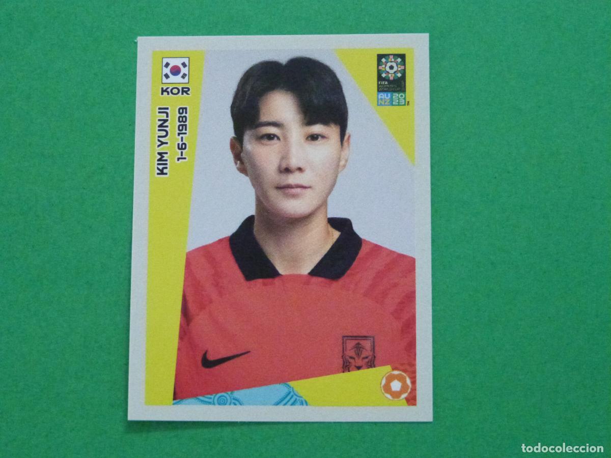 Cromos de Futebol: CROMO FUTBOL KIM YUNJI COREA DEL SUR SIN PEGAR N&ordm; 572 MUNDIAL FEMENINO AUSTRALIA NUEVA ZELANDA 2023