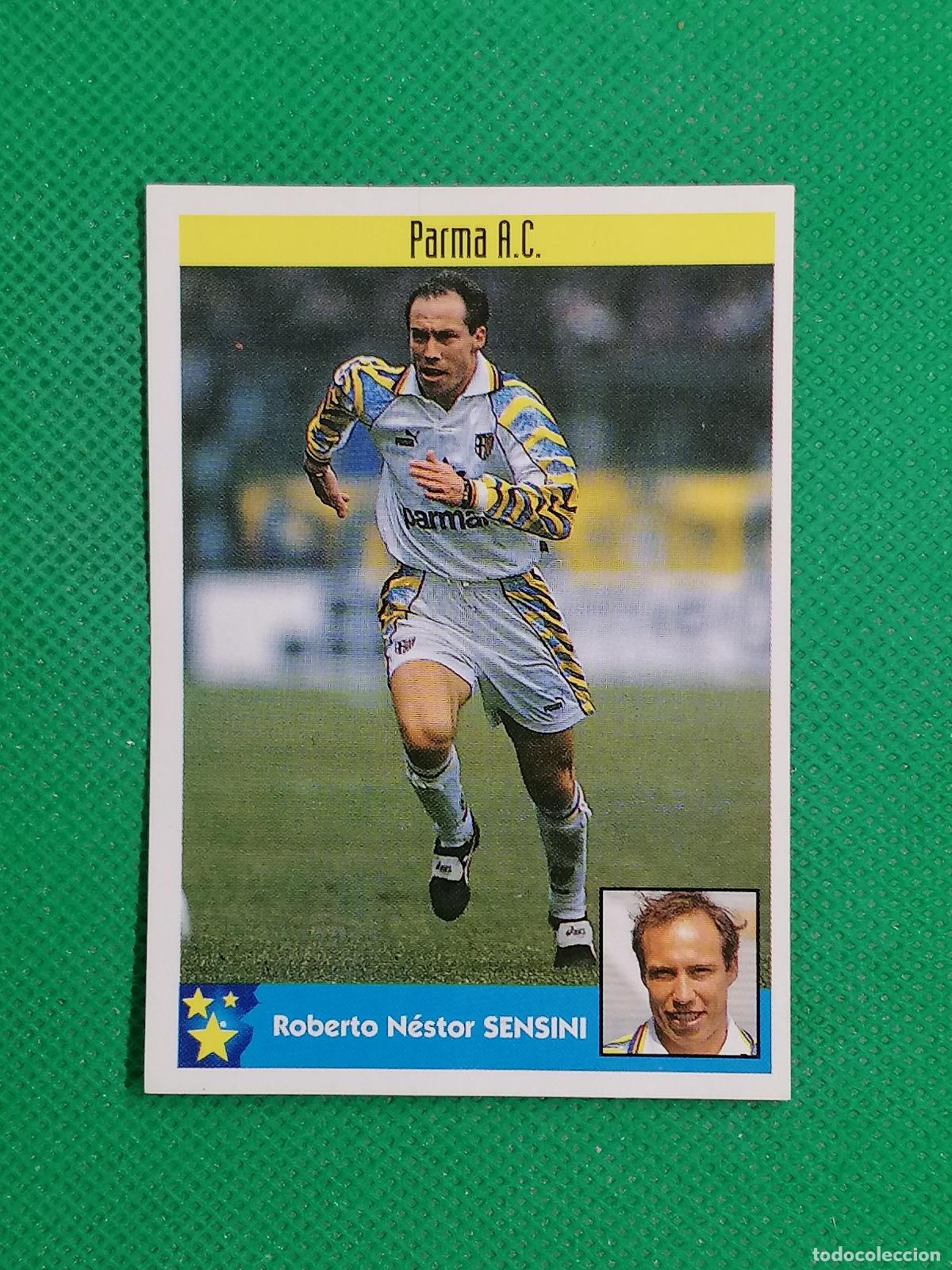 Cromos de Futebol: 211 ROBERTO NESTOR SENSINI PARMA ⚽ PANINI SPORTS LOS MEJORES EQUIPOS DE EUROPA 97 98 1997 1998 ⚽