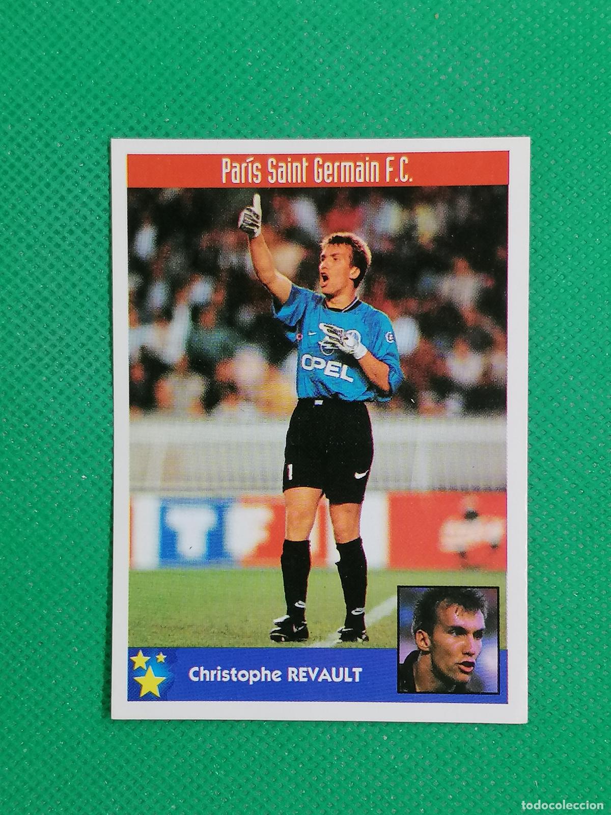 Cromos de Futebol: 193 CHRISTOPHE REVAULT PARIS PSG ⚽ PANINI SPORTS LOS MEJORES EQUIPOS DE EUROPA 97 98 1997 1998 ⚽