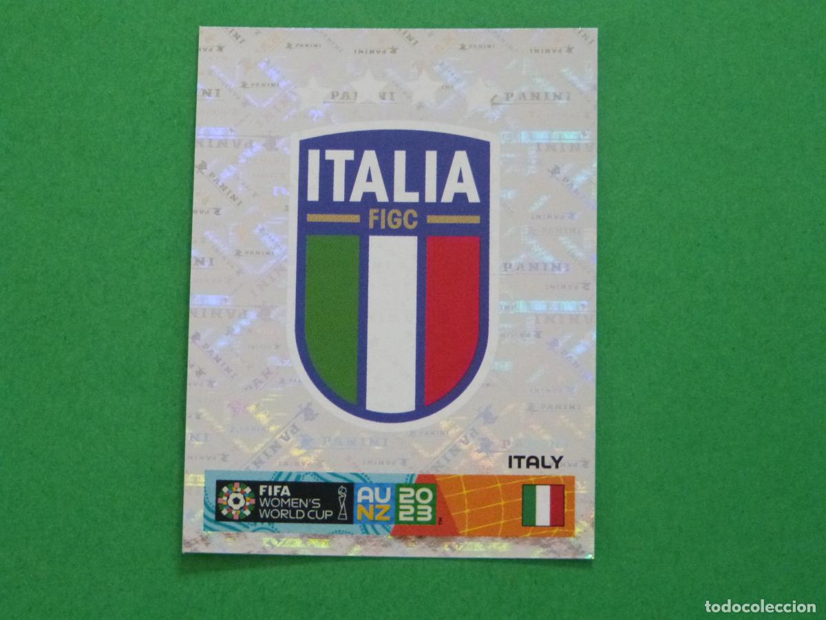 Football Stickers: CROMO FUTBOL ESCUDO ITALIA SIN PEGAR N&ordm; 479 MUNDIAL FEMENINO AUSTRALIA NUEVA ZELANDA 2023