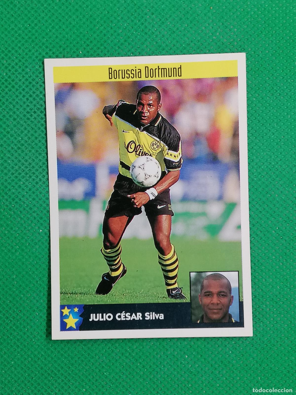 Fu&szlig;ball-Sticker: 77 JULIO CESAR BORUSSIA DORTMUND ⚽ PANINI SPORTS LOS MEJORES EQUIPOS DE EUROPA 97 98 1997 1998 ⚽