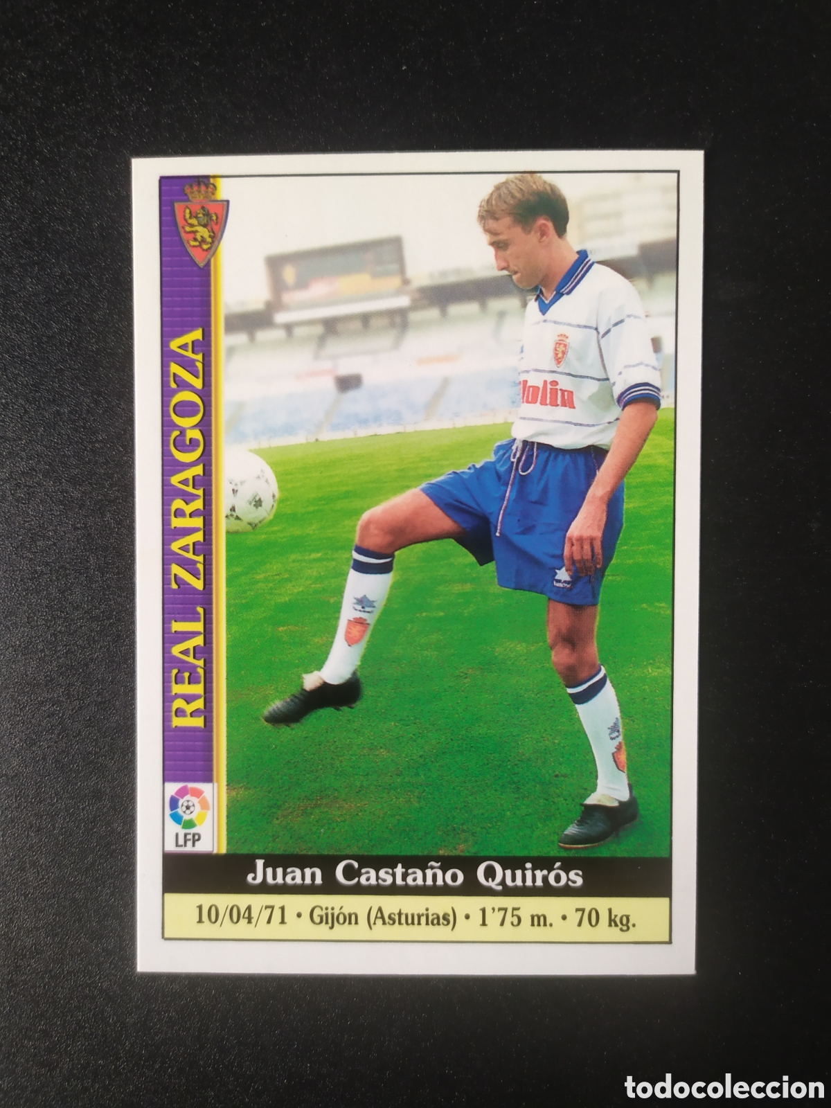 Football Stickers: Mundicromo fichas Liga 1999 2000 99 00 Juanele n&deg; 493 Real Zaragoza