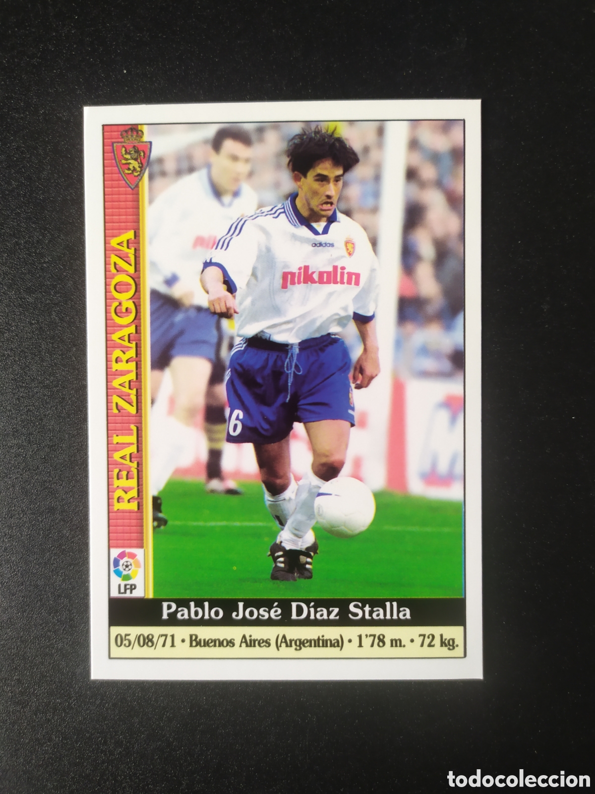 Football Stickers: Mundicromo fichas Liga 1999 2000 99 00 Pablo n&deg; 150 Real Zaragoza