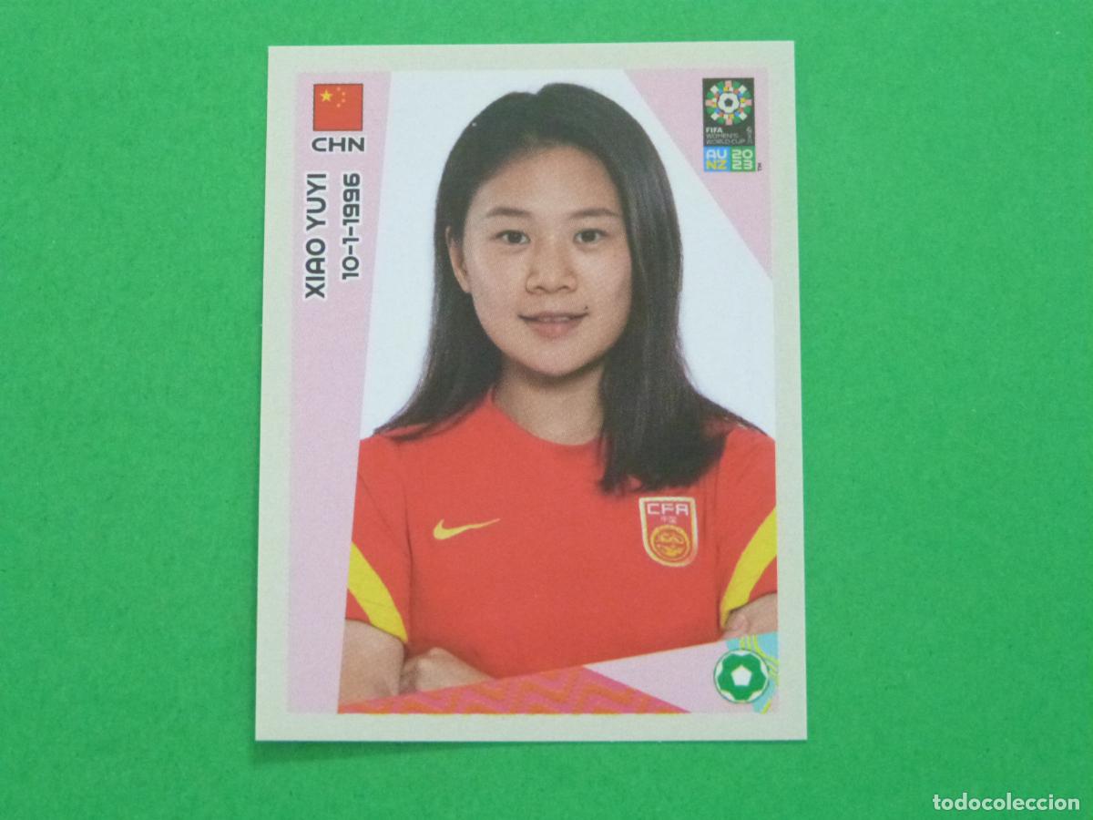 Cromos de F&uacute;tbol: CROMO FUTBOL XIAO YUYI CHINA SIN PEGAR N&ordm; 276 MUNDIAL FEMENINO AUSTRALIA NUEVA ZELANDA 2023