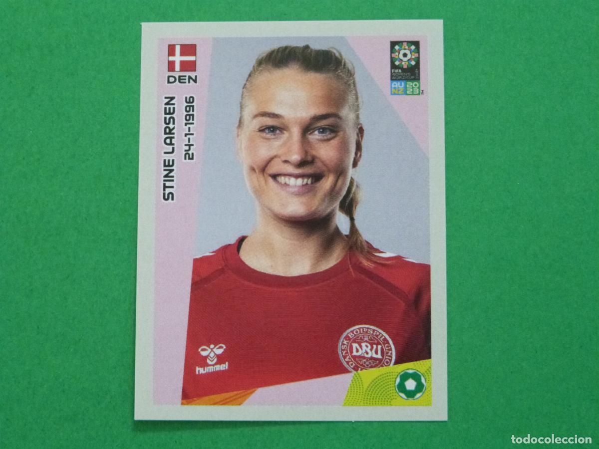 Cromos de F&uacute;tbol: CROMO FUTBOL STINE LARSEN DINAMARCA SIN PEGAR N&ordm; 259 MUNDIAL FEMENINO AUSTRALIA NUEVA ZELANDA 2023