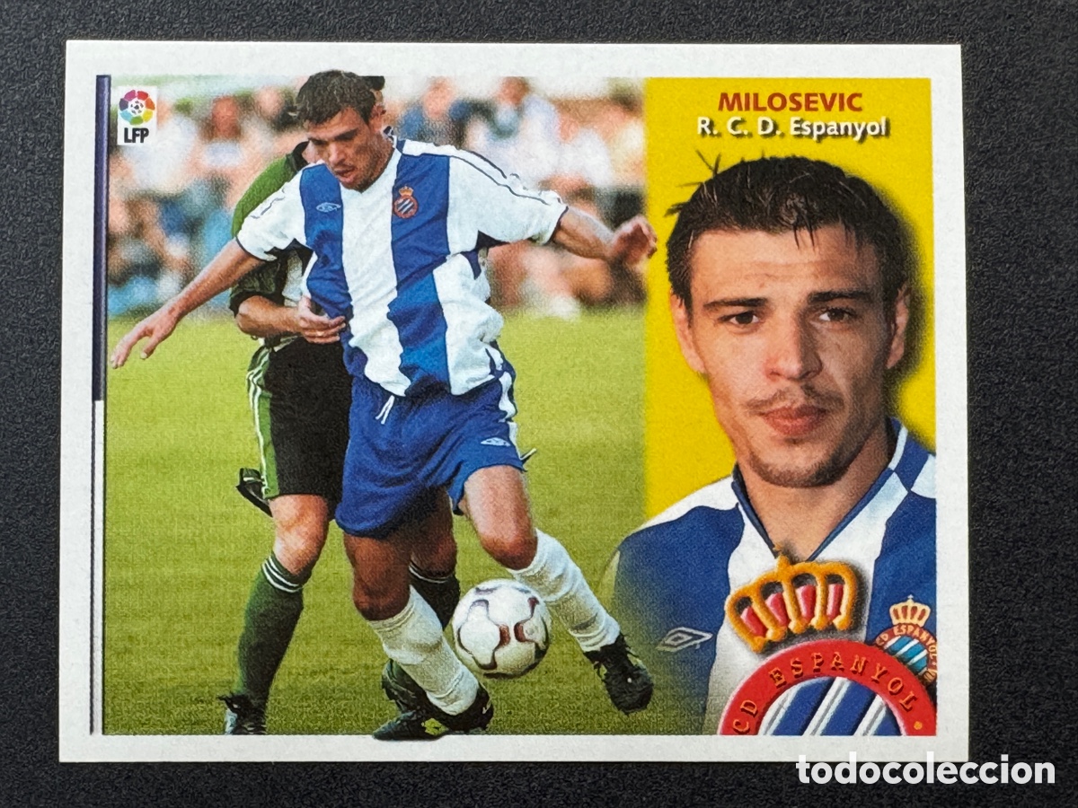 Cromos de F&uacute;tbol: Milosevic Fichaje 20 Espanyol Liga Este 2002/03