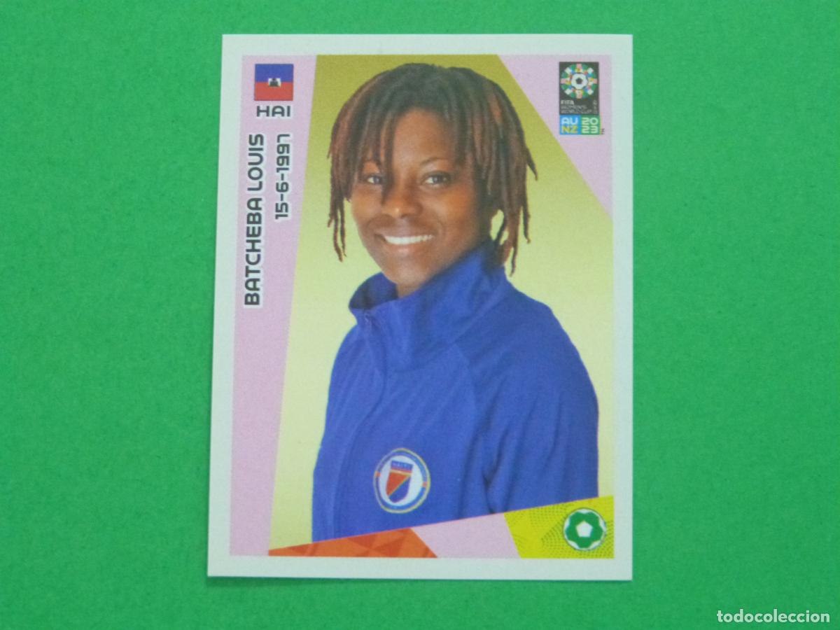 Cromos de F&uacute;tbol: CROMO FUTBOL LOUIS HAITI SIN PEGAR N&ordm; 242 MUNDIAL FEMENINO AUSTRALIA NUEVA ZELANDA 2023
