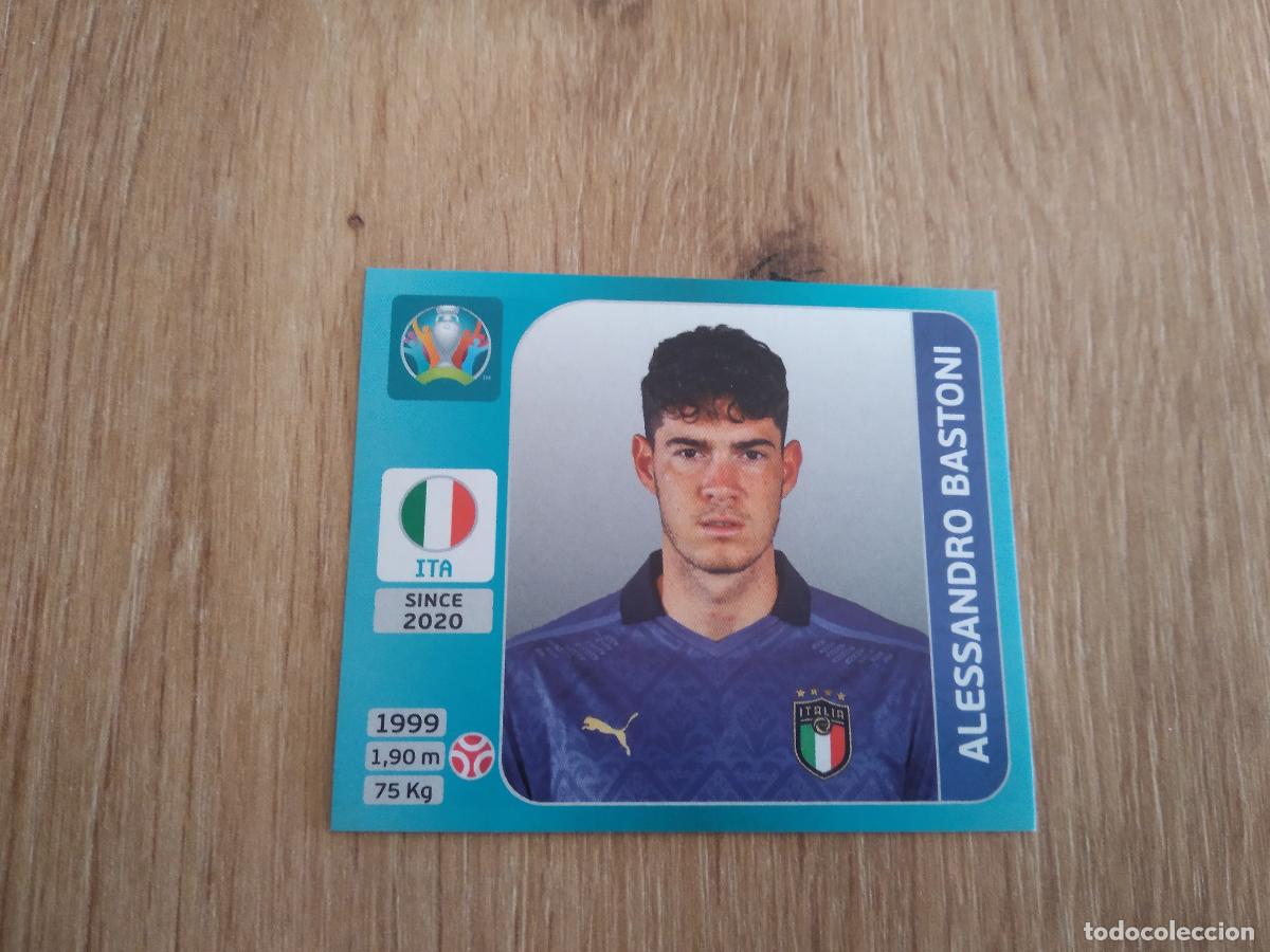 Cromos de F&uacute;tbol: 11 BASTONI ITALIA CROMO STICKER PANINI EURO 2020 EUROCOPA FUTBOL VERSI&Oacute;N AZUL
