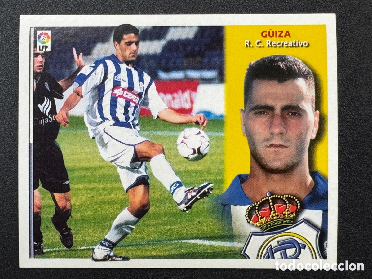 Cromos de F&uacute;tbol: G&uuml;iza Fichaje 7 Bis Recreativo Liga Este 2002/03