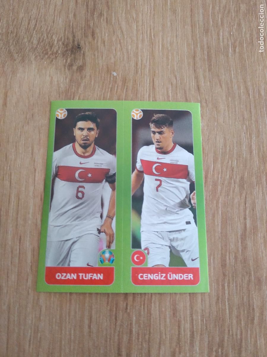 Cromos de F&uacute;tbol: 86 OZAN TUFAN CENGIZ UNDER TURQUIA CROMO STICKER PANINI EURO 2020 EUROCOPA FUTBOL VERSI&Oacute;N AZUL