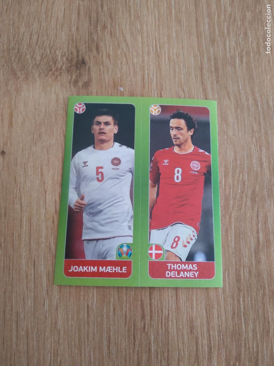Cromos de F&uacute;tbol: 144 MAEHLE DELANEY DINAMARCA CROMO PANINI EURO 2020 EUROCOPA FUTBOL TOURNAMENT EDITION VERSI&Oacute;N AZUL