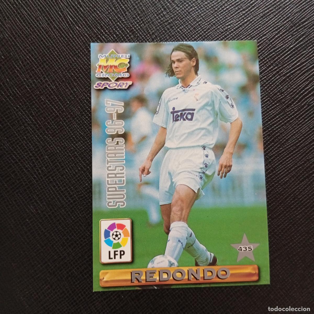 Cromos de F&uacute;tbol: 435 HIERO REDONDO REAL MADRID MUNDICROMO 1996 1997 CROMO FUTBOL 96 97 - A206 PG64