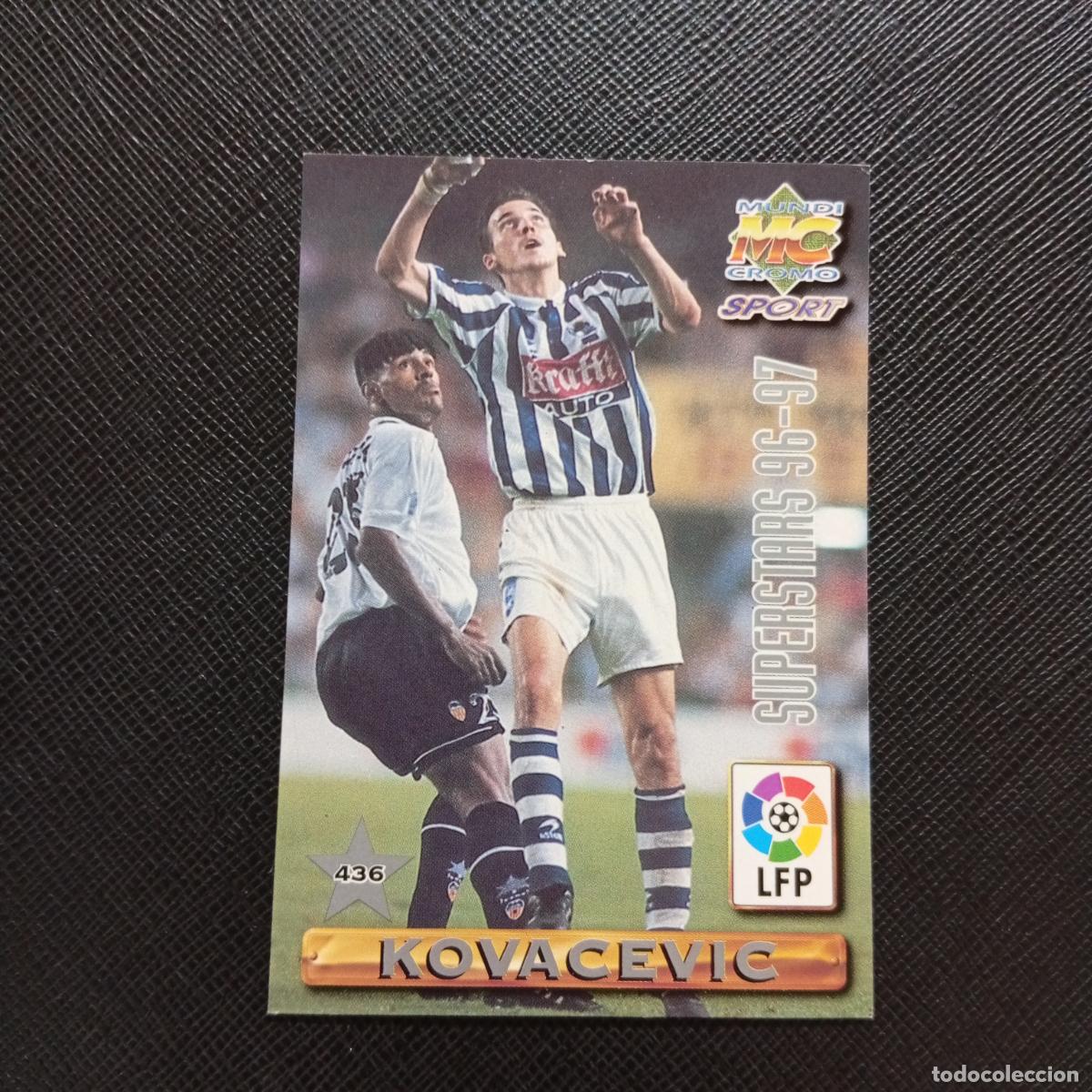 Cromos de F&uacute;tbol: 436 KOVACEVIC REAL SOCIEDAD MUNDICROMO 1996 1997 CROMO FUTBOL 96 97 - A206 PG64
