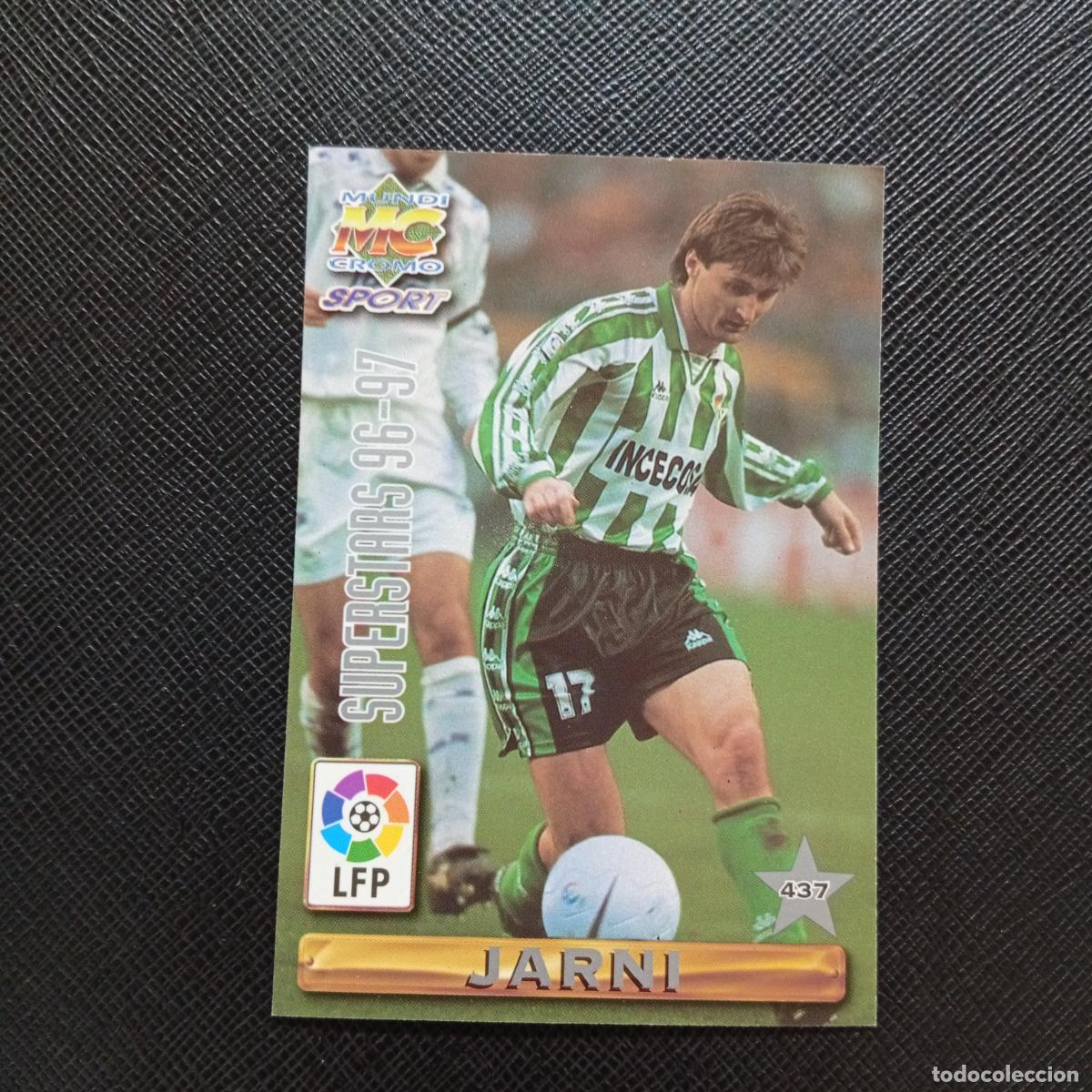 Cromos de F&uacute;tbol: 437 JARNI REAL BETIS MUNDICROMO 1996 1997 CROMO FUTBOL 96 97 - A206 PG64