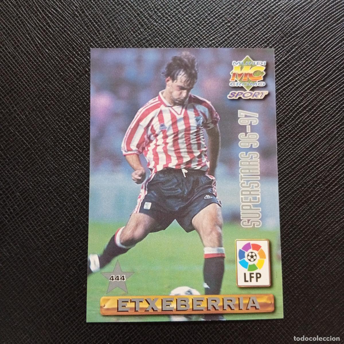Cromos de Futebol: 444 ETXEBERRIA ZIGANDA BILBAO MUNDICROMO 1996 1997 CROMO FUTBOL 96 97 - A206 PG65