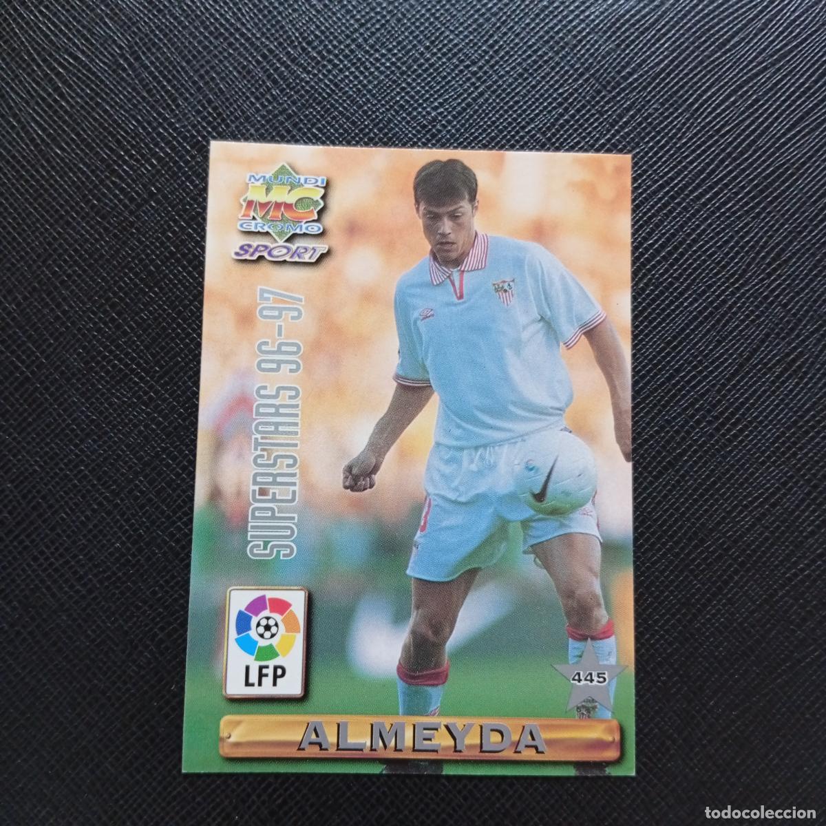 Cromos de Futebol: 445 ALMEIDA RAMIS SEVILLA MUNDICROMO 1996 1997 CROMO FUTBOL 96 97 - A206 PG65