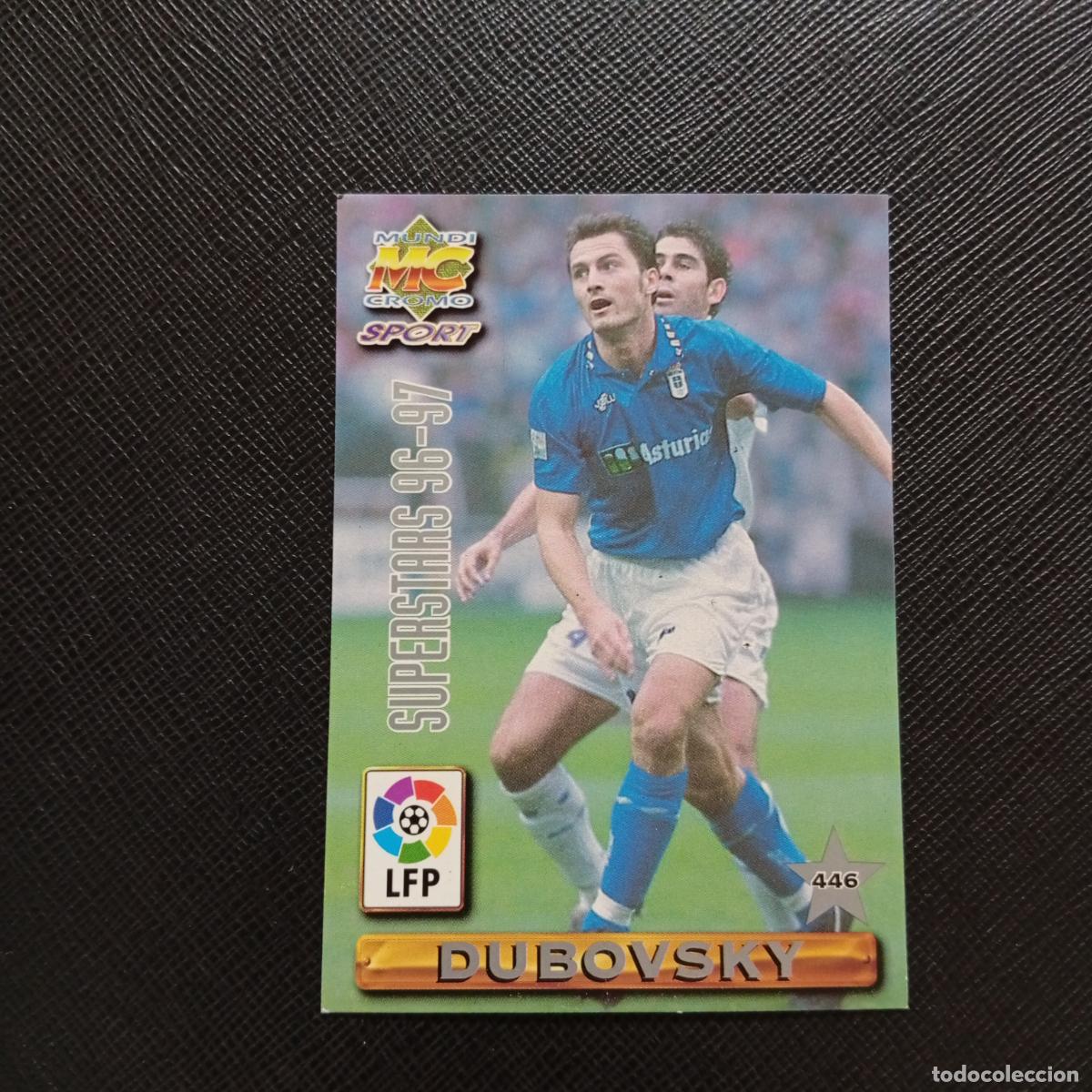 Cromos de Futebol: 446 DUBOVSKY NIKIFOROV SPORTING GIJON MUNDICROMO 1996 1997 CROMO FUTBOL 96 97 - A206 PG65