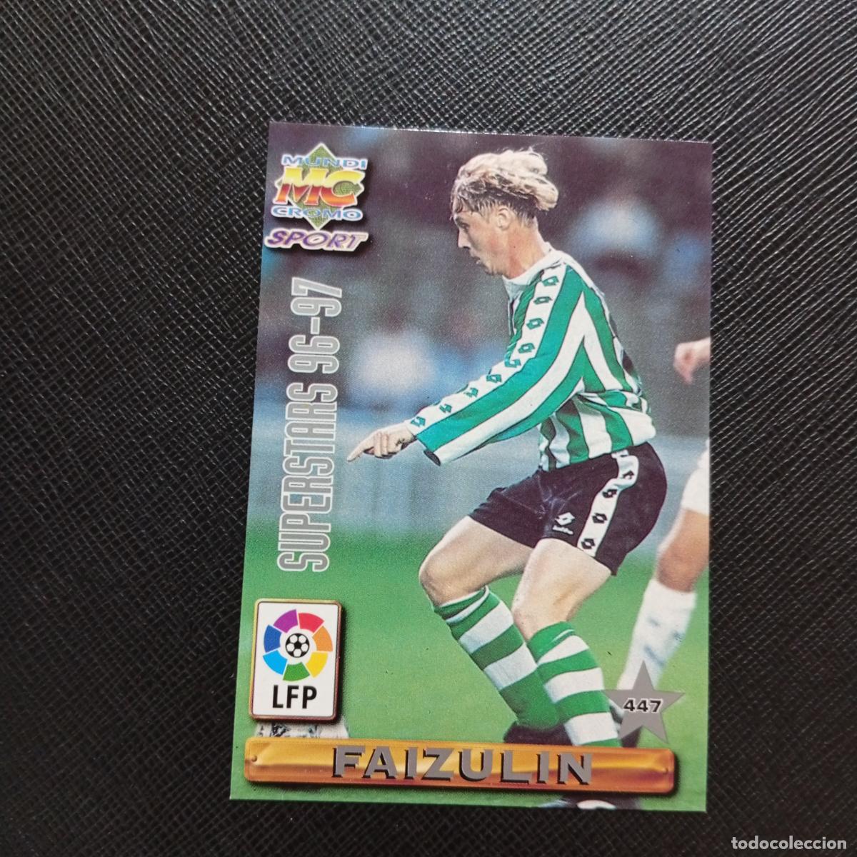 Cromos de Futebol: 447 FERNANDO FAIZULIN RACING MUNDICROMO 1996 1997 CROMO FUTBOL 96 97 - A206 PG65