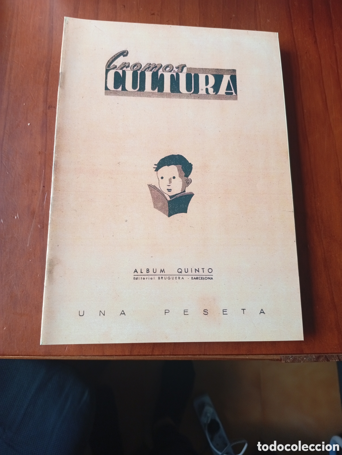 Cromos de F&uacute;tbol: FASCIMIL ALBUM CROMOS FUTBOL BRUGUERA CROMOS CULTURA ALBUM QUINTO