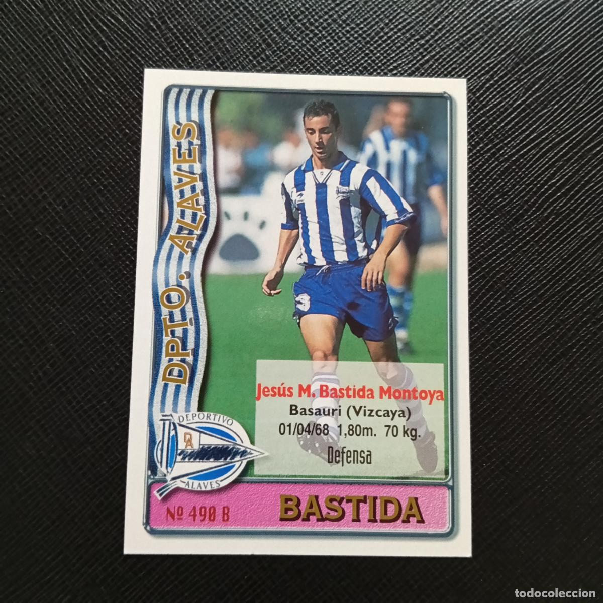 Cromos de F&uacute;tbol: 493 BASTIDA JULI ALAVES MUNDICROMO 1996 1997 CROMO FUTBOL 96 97 - A206 PG68