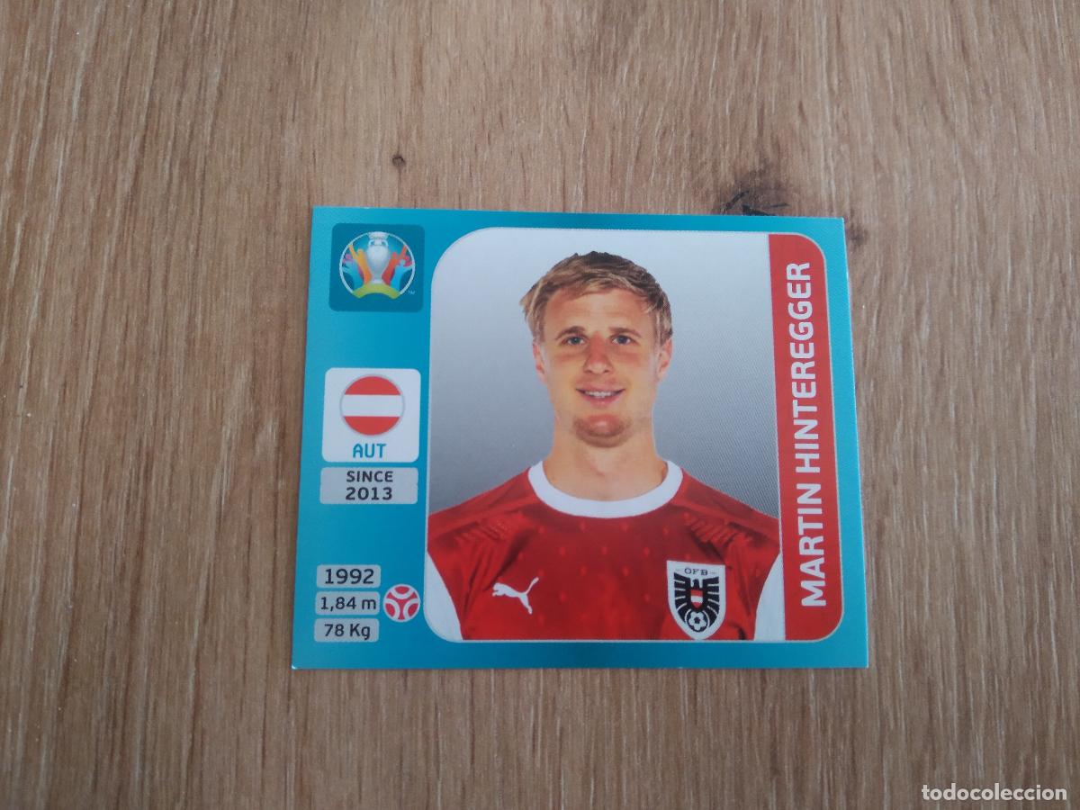 Cromos de F&uacute;tbol: 228 MARTIN HINTEREGGER AUSTRIA CROMO PANINI EURO 2020 EUROCOPA FUTBOL TOURNAMENT VERSI&Oacute;N AZUL