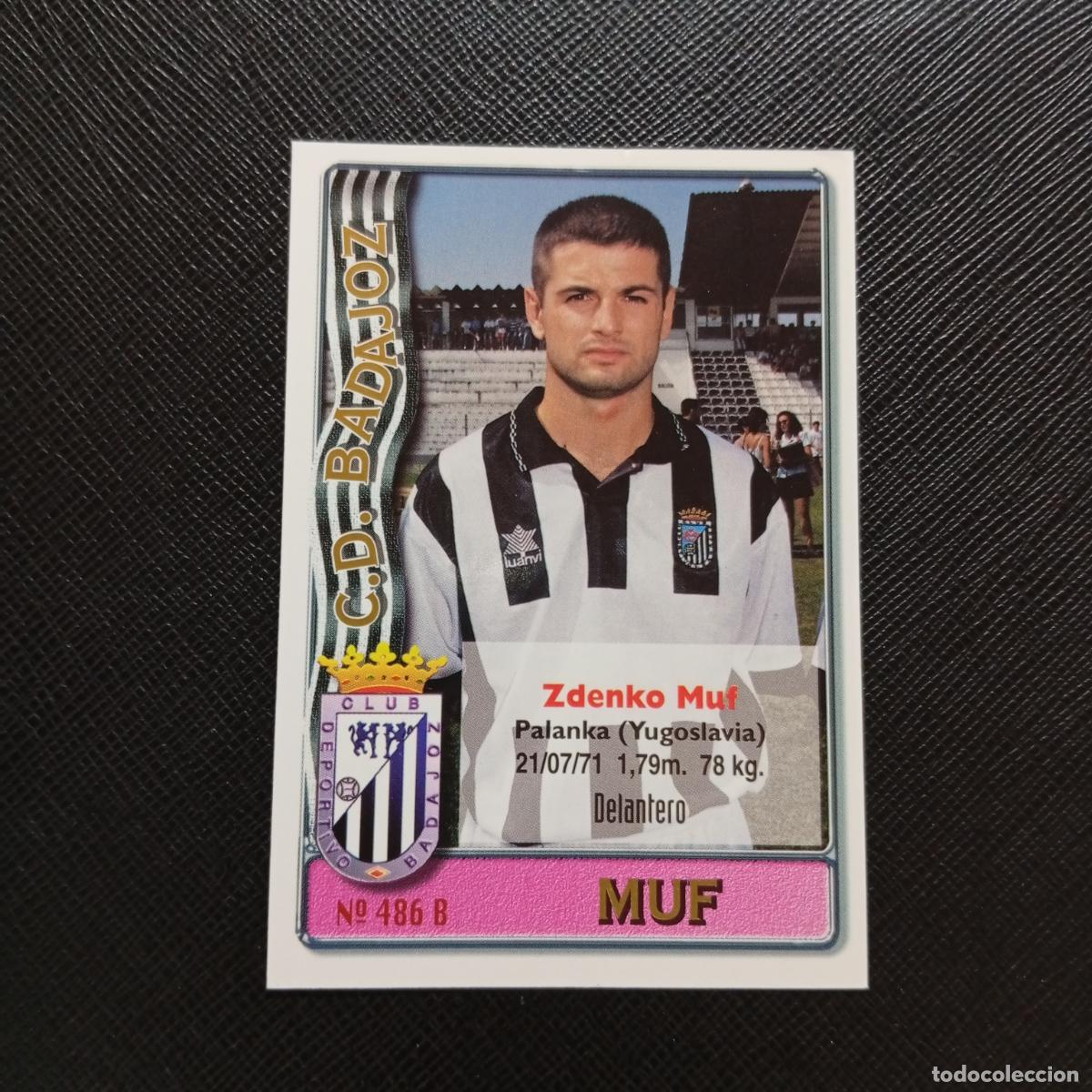 Cromos de Futebol: 486 MUF QUIROGA BADAJOZ MUNDICROMO 1996 1997 CROMO FUTBOL 96 97 - A206 PG68