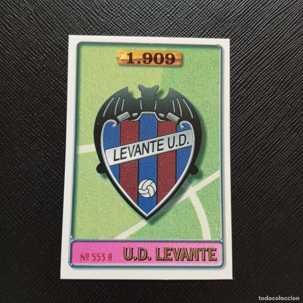 Cromos de F&uacute;tbol: 553 ESCUDO INO LEVANTE MUNDICROMO 1996 1997 CROMO FUTBOL 96 97 - A206 PG70