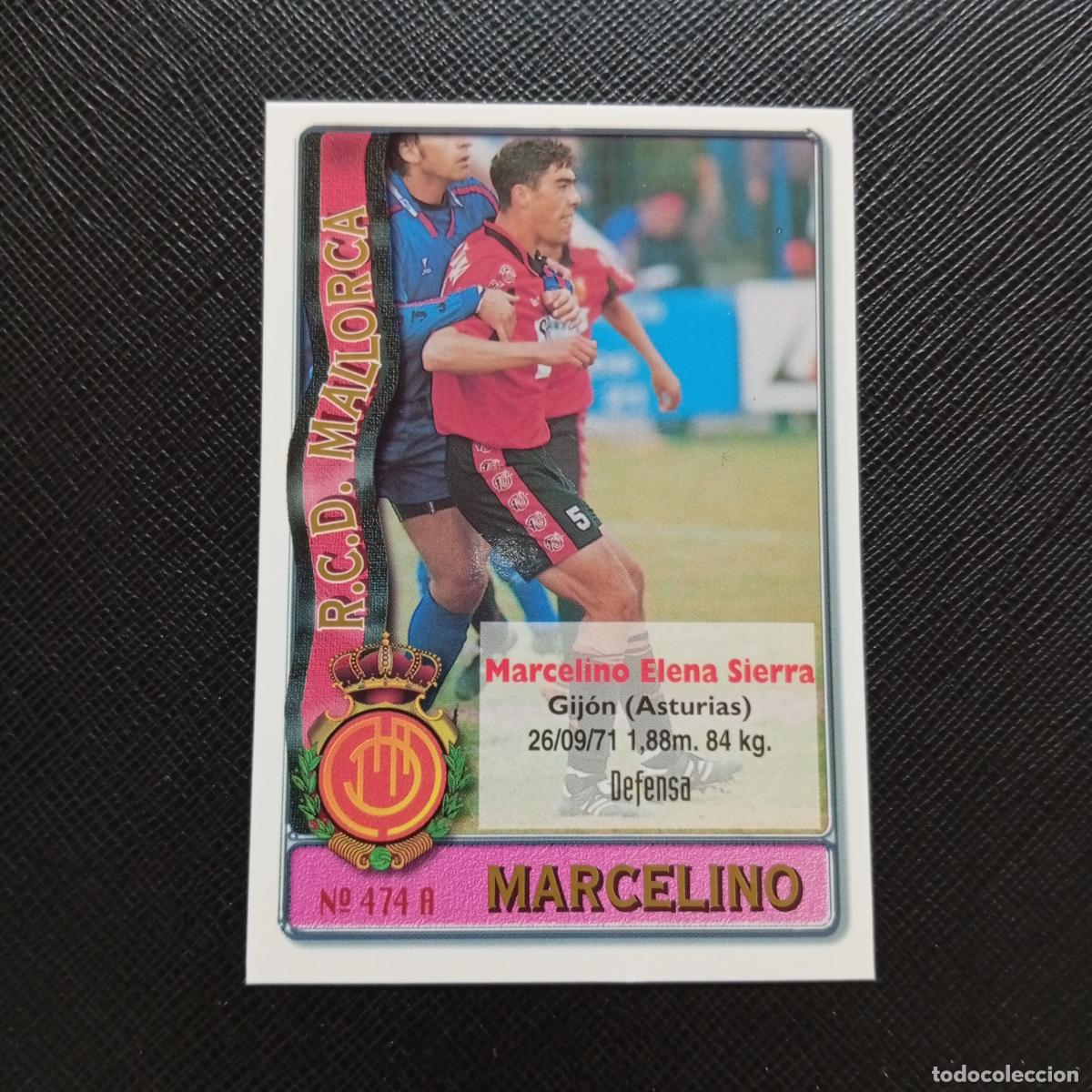 Cromos de F&uacute;tbol: 474 MARCELINO MONCHU MALLORCA MUNDICROMO 1996 1997 CROMO FUTBOL 96 97 - A206 PG70