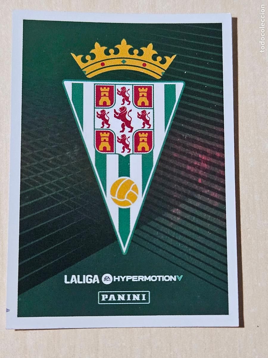Cromos de F&uacute;tbol: N&ordm; 116 ESCUDO CORDOBA - CROMO - LIGA HYPERMOTION 2024 2025 SEGUNDA DIVISION 24 25 -