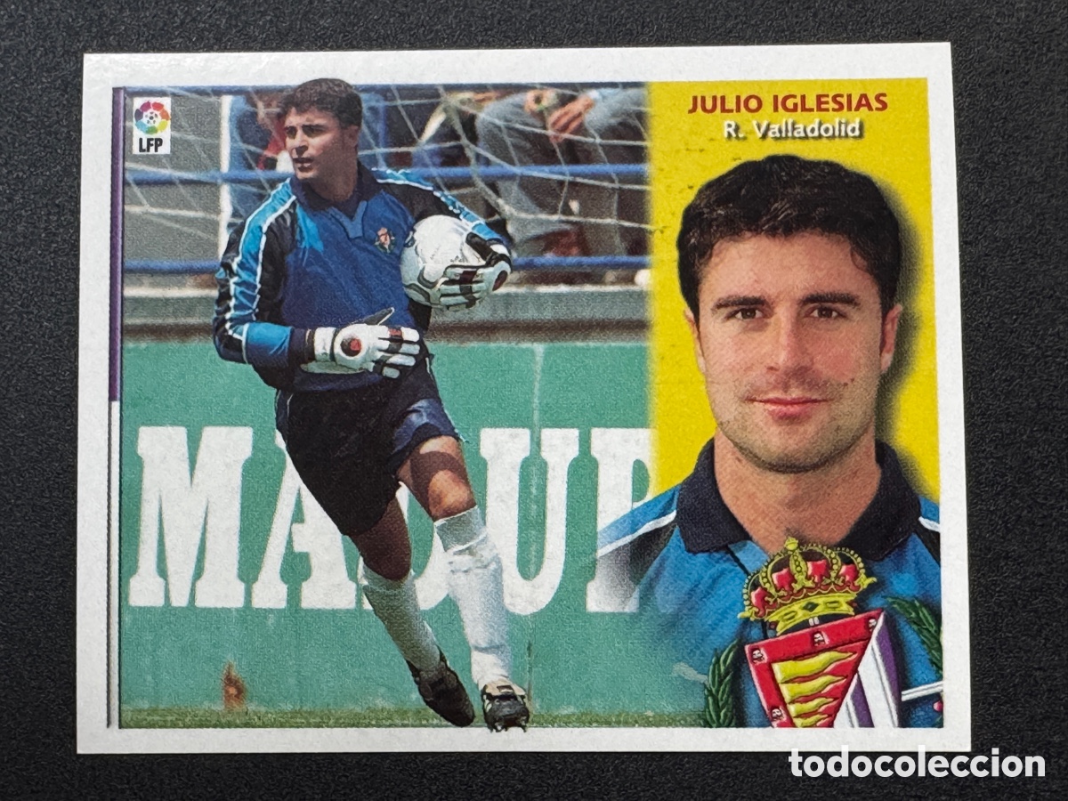 Cromos de F&uacute;tbol: Julio Iglesias Valladolid Liga Este 2002/03