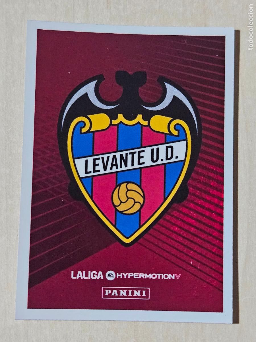 Cromos de F&uacute;tbol: N&ordm; 268 ESCUDO LEVANTE - CROMO - LIGA HYPERMOTION 2024 2025 SEGUNDA DIVISION 24 25 -