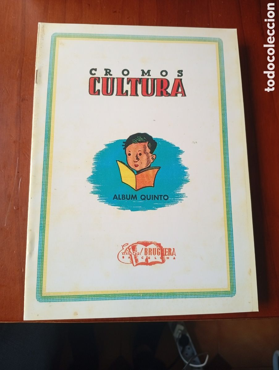 Cromos de F&uacute;tbol: FACSIMIL FASCIMIL ALBUM CROMOS FUTBOL CROMOS CULTURA BRUGUERA ALBUM QUINTO