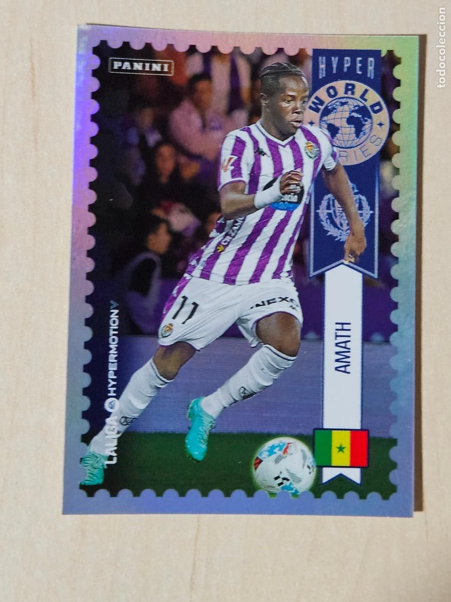Cromos de Futebol: N&ordm; 438 AMATH - HYPER WORLD - LIGA HYPERMOTION 2025 2026 SEGUNDA DIVISION 25 26
