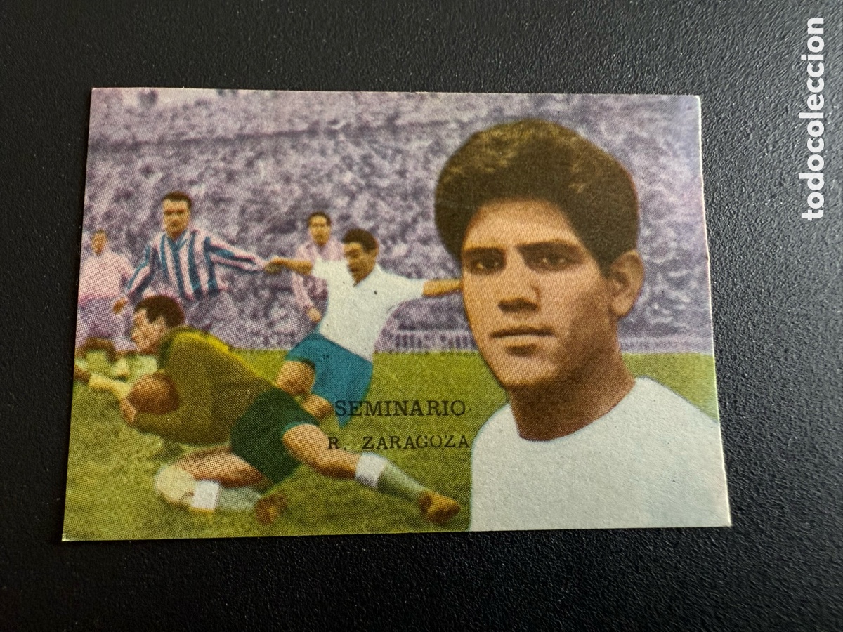 Cromos de Futebol: FHER 62 63. SEMINARIO ( Real Zaragoza). Nunca pegado