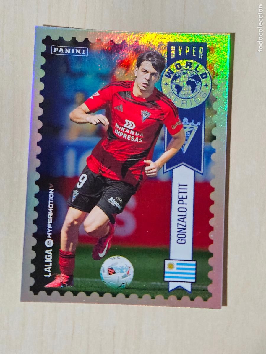 Cromos de Futebol: N&ordm; 445 GONZALO PETIT - HYPER WORLD - LIGA HYPERMOTION 2025 2026 SEGUNDA DIVISION 25 26