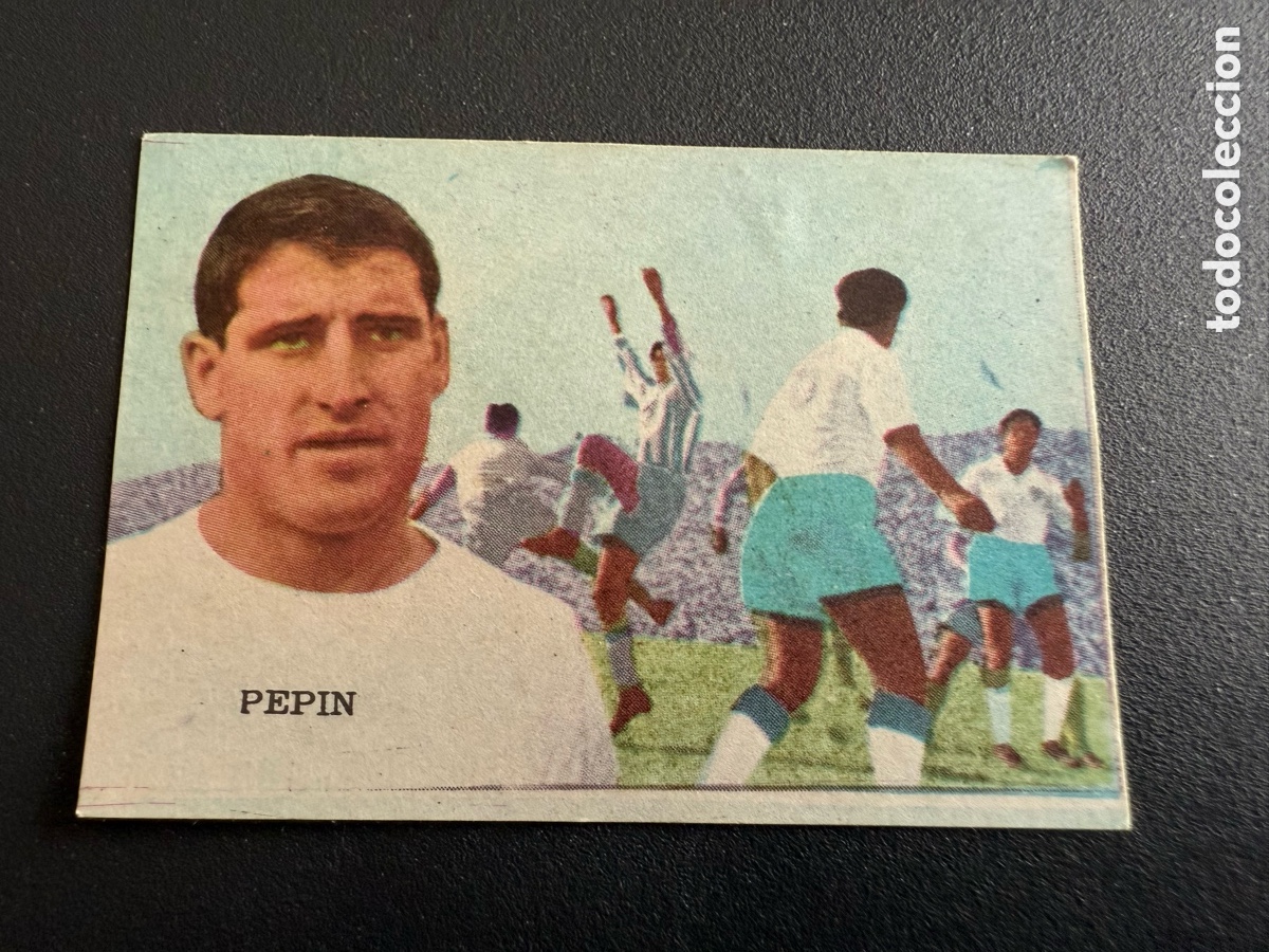 Cromos de F&uacute;tbol: FHER 62 63. PEPIN ( Real Zaragoza). Nunca Pegado