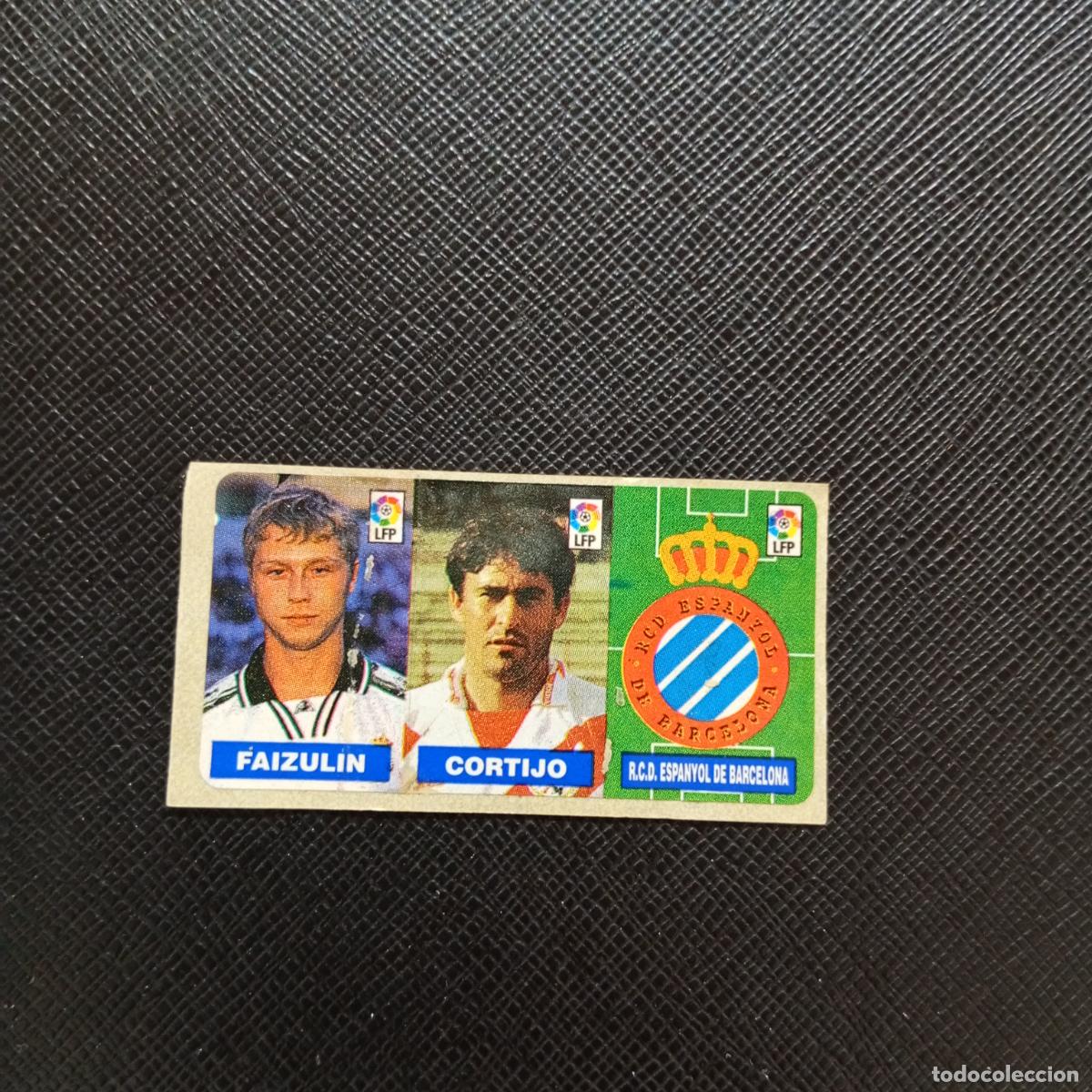 Cartes &agrave; collectionner de Football: FAIZULIN CORTIJO ESCUDO ESPA&Ntilde;OL CHICLE VIDAL 1996 1997 FUTBOL 96 97 - SIN PEGAR -A206 PG72