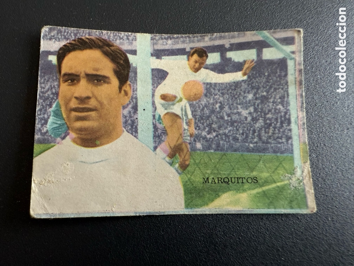 Cromos de f&uacute;tbol: FHER 62 63. MARQUITOS ( Real Madrid) - Foto 1