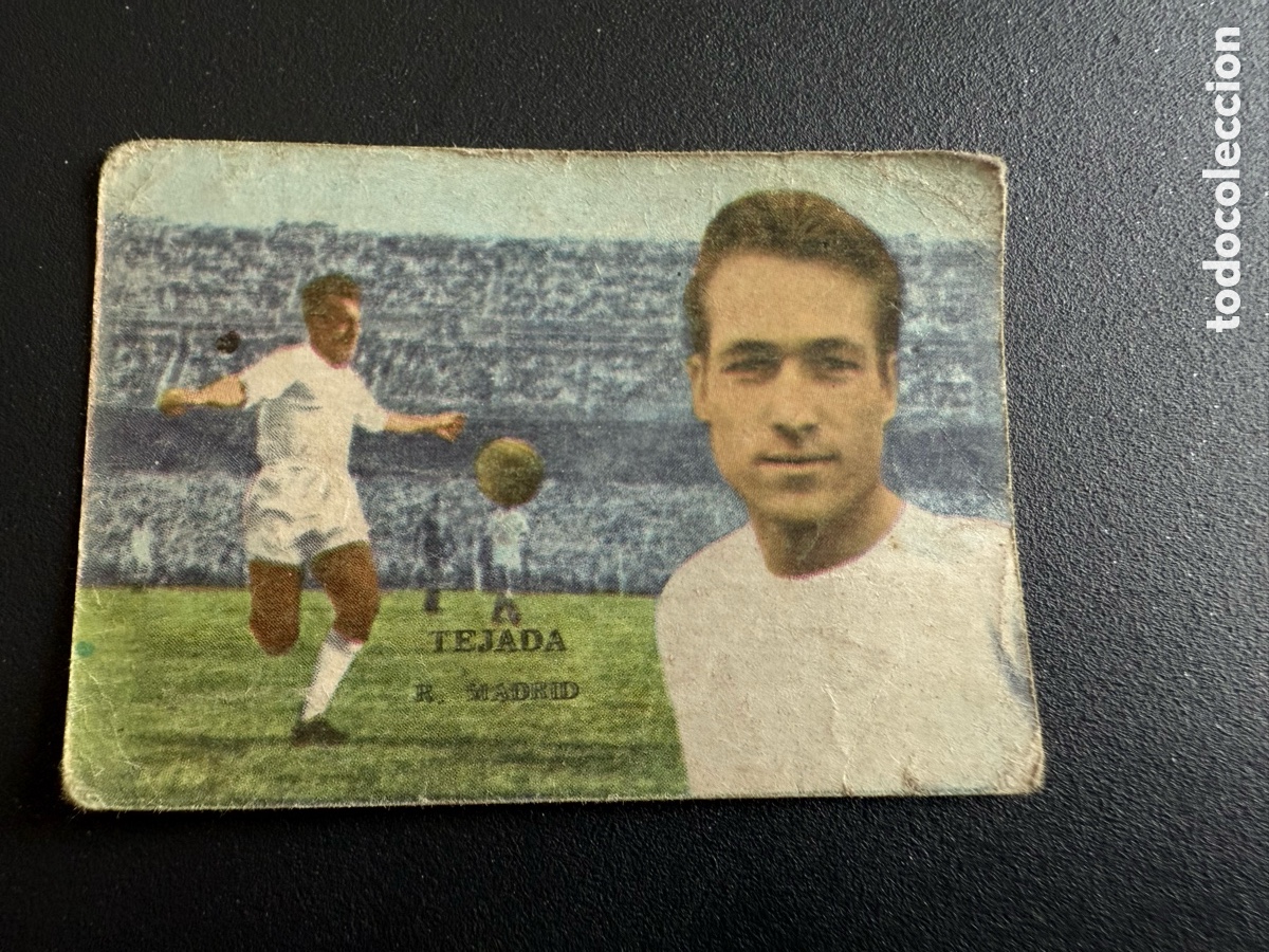 Cromos de f&uacute;tbol: FHER 62 63. TEJADA ( Real Madrid) - Foto 1