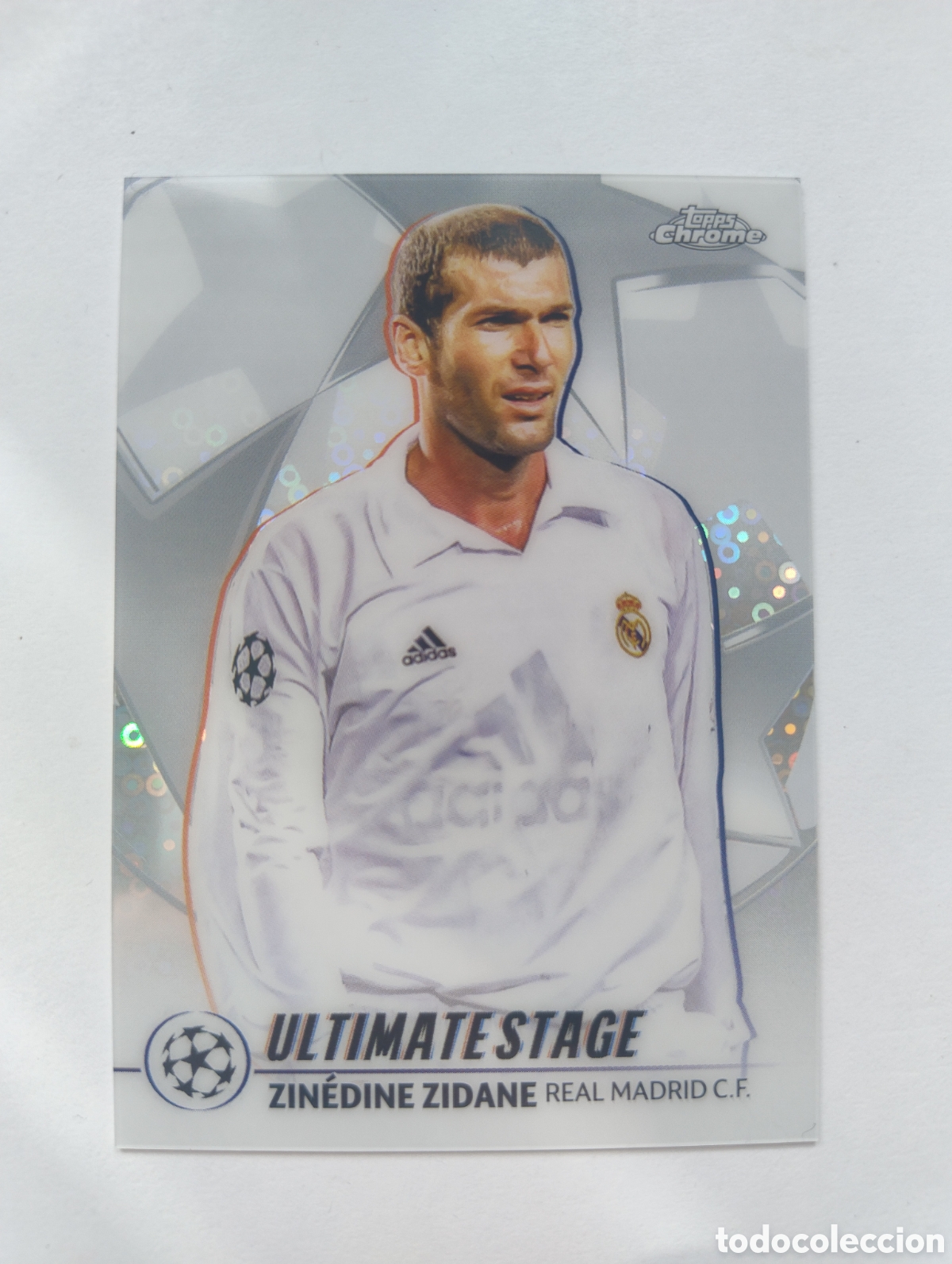 Cromos de F&uacute;tbol: US 24 - Zidane - Real Madrid - Topps Chrome 2025 - 2026 Ultimate Stage