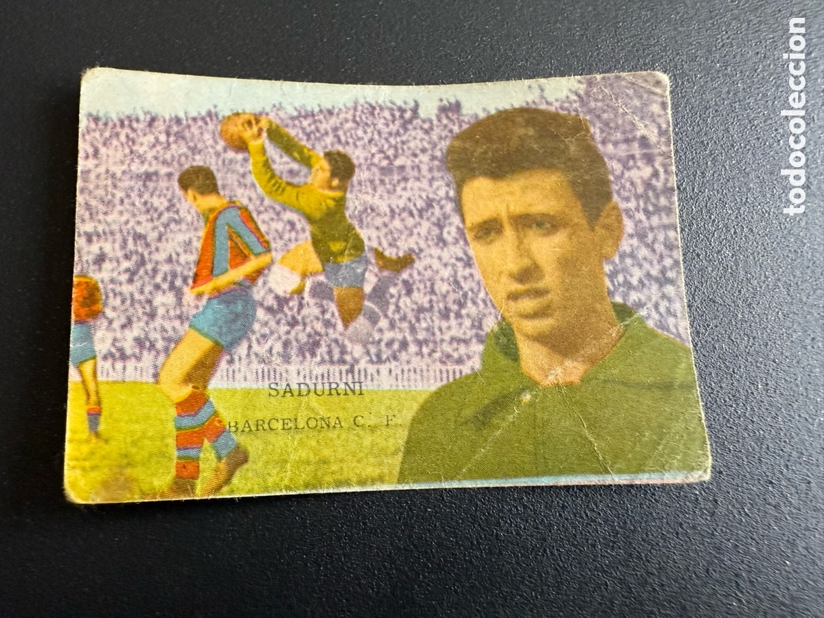 Cromos de Futebol: FHER 62 63. SADURNI ( Fc Barcelona)